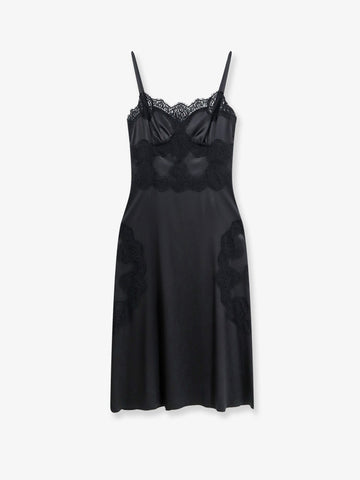 Dolce & Gabbana Slip Dress with Lace Details