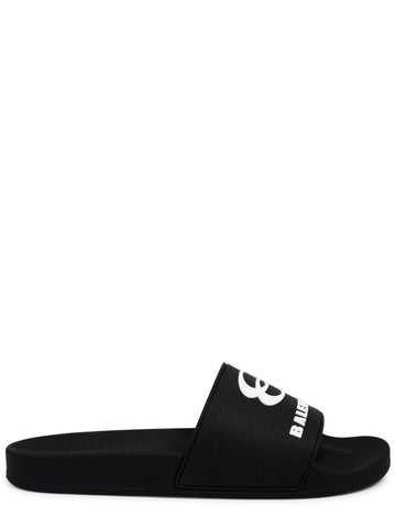 SLIP-ON SANDAL WITH LOGO
