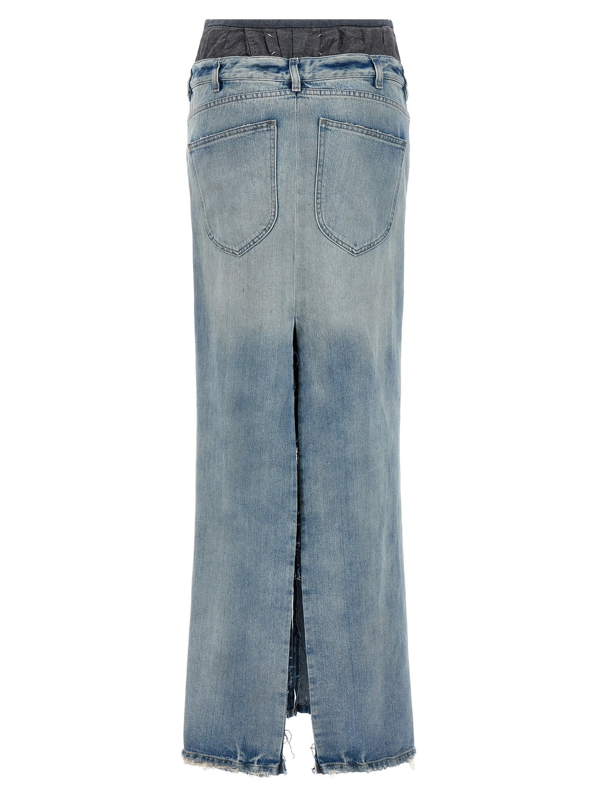 Maison Margiela - Slits denim skirt slits-denim-skirt
