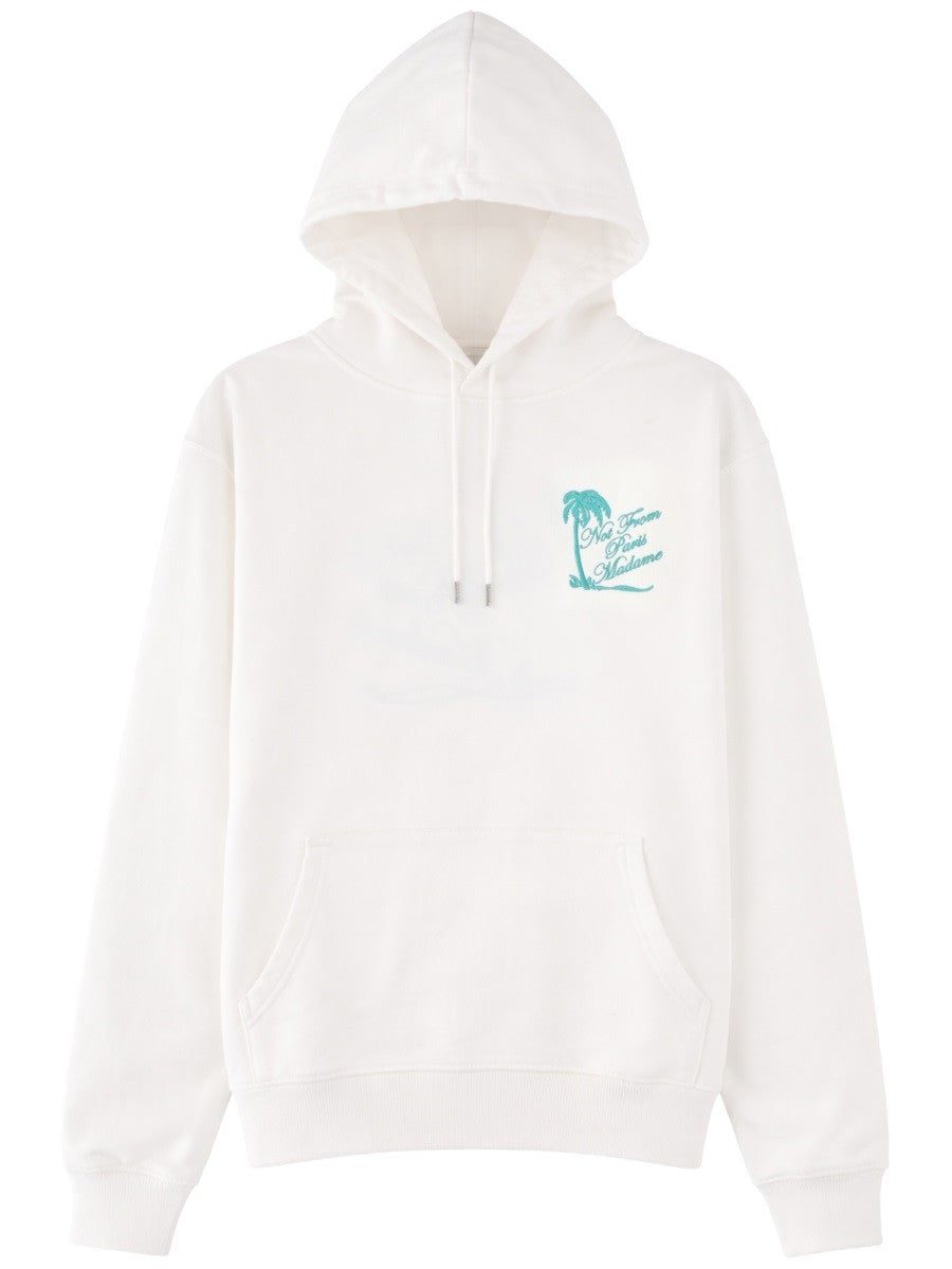 Drole De Monsieur Drole De Monsieur - "SLOGAN PALMIERS" SWEATSHIRT
