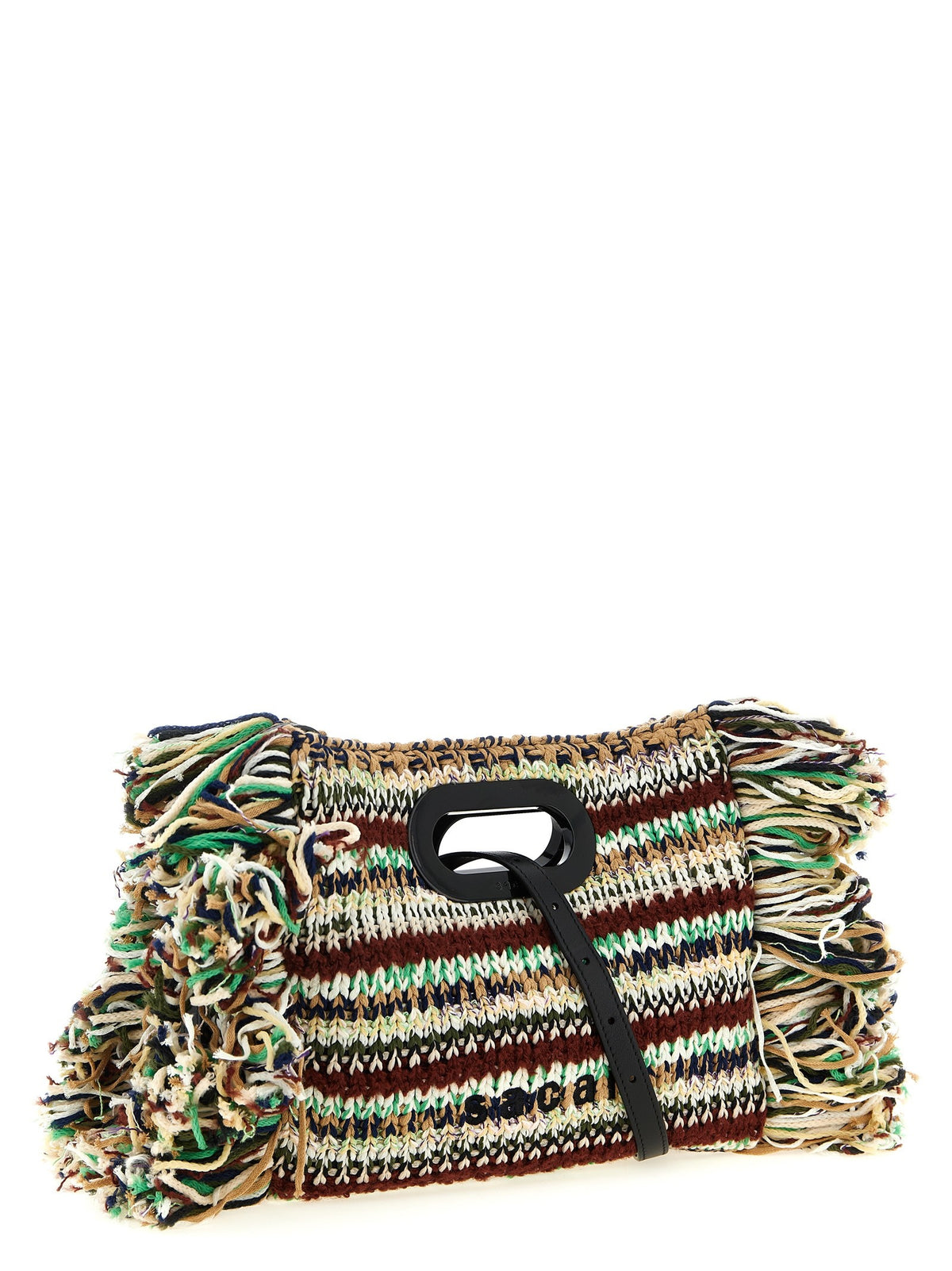 SACAI - Small fringe shopping bag