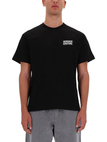 Versace Jeans Couture Versace Jeans Couture - SMALL SQUARE LOGO T-SHIRT