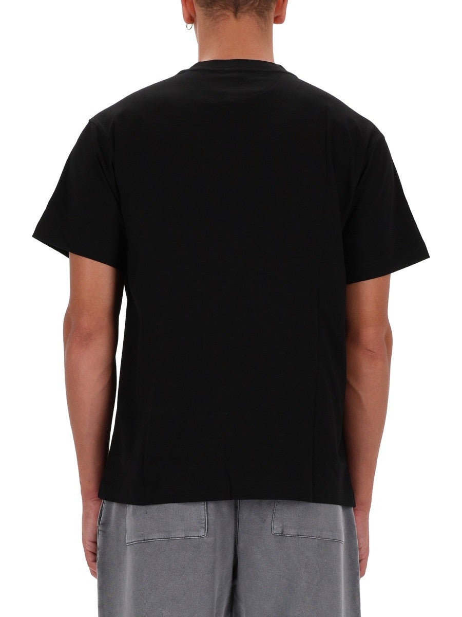Versace Jeans Couture Versace Jeans Couture - SMALL SQUARE LOGO T-SHIRT