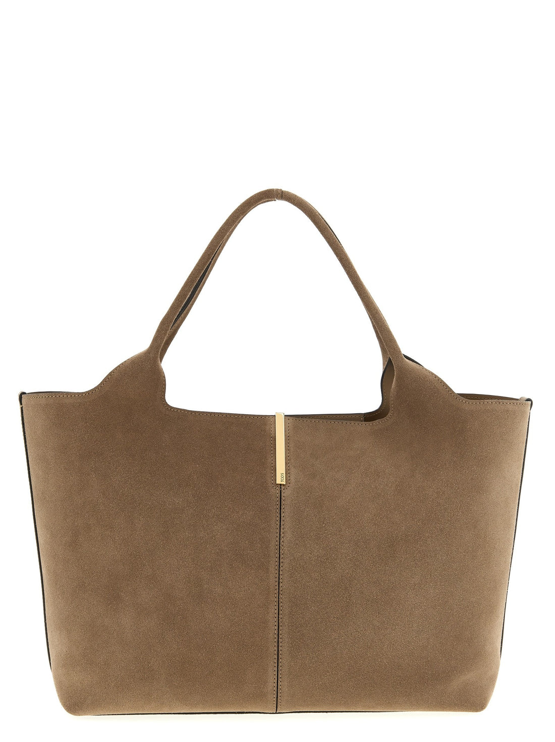 TOD'S - Small to medium suede shopping bag small-to-medium-suede-shopping-bag