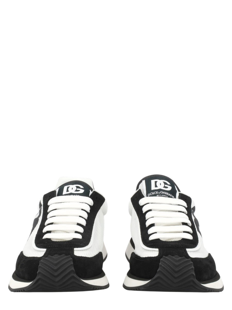 Dolce & Gabbana - DG Cushion Sneakers - Black And White sneaker-dg-388c-4c46-9fc6-caa8dae24ce3dolce-gabbana-dg-cushion-sneakers-black-white-front-jpg