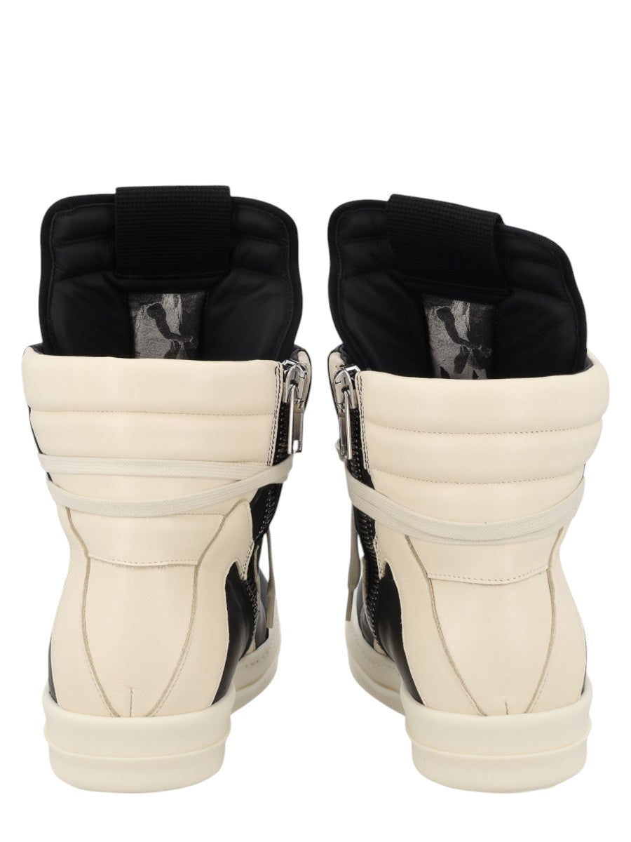 RICK OWENS - Geobasket Leather Sneakers sneaker-geobasket_5d0e21a1-f3f9-487a-b79b-6f44d3e3e829