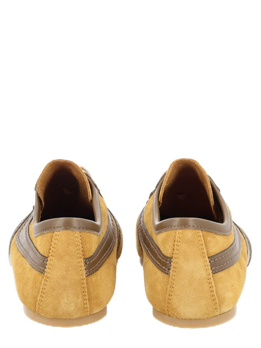 Dries Van Noten - Leather-Trimmed Suede Sneakers