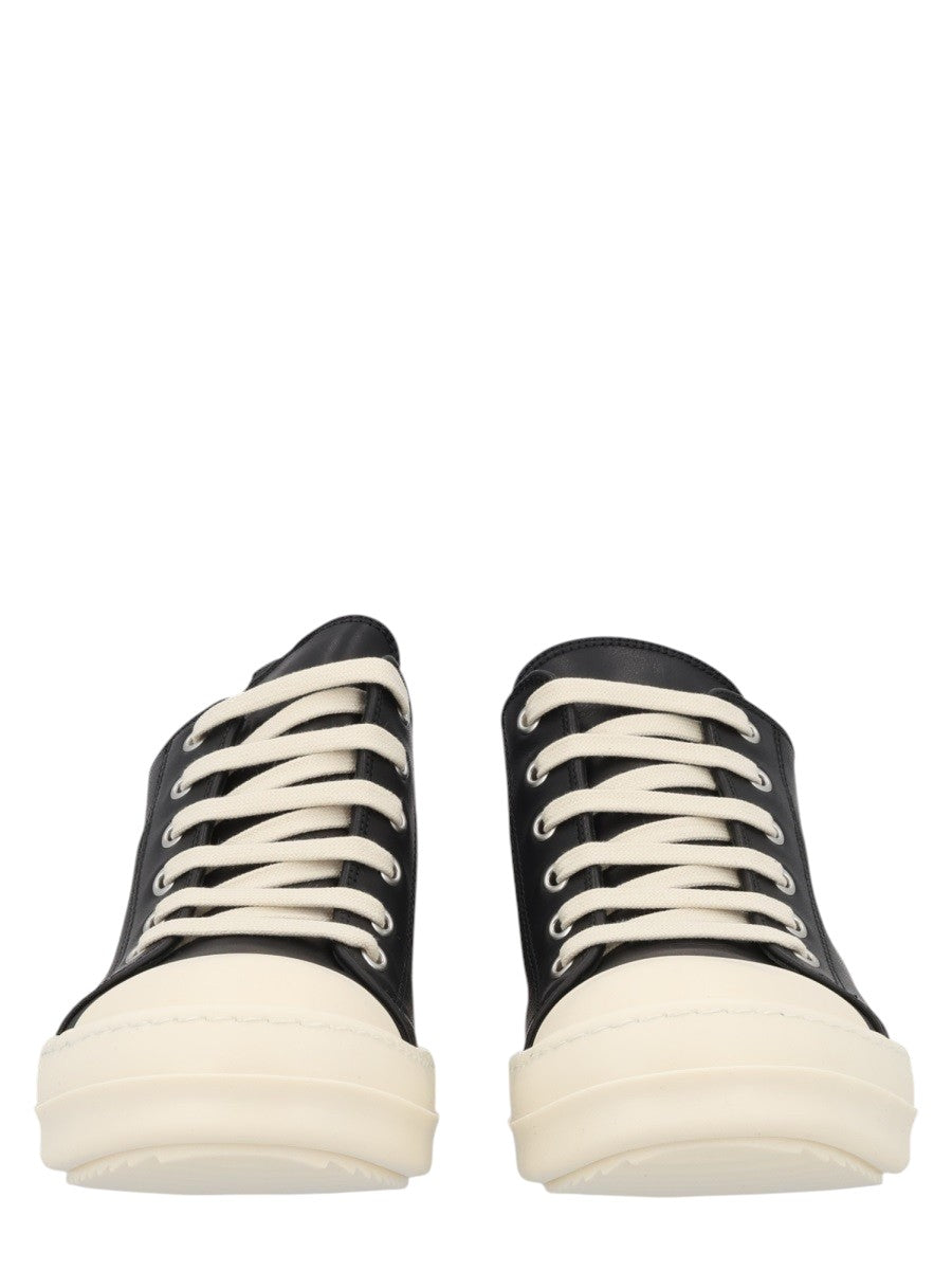 RICK OWENS - Low Leather Sneakers sneaker-low_23604365-0ae3-4834-954a-721341630b26