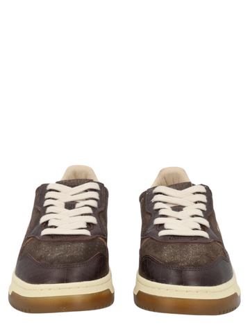 Autry - SNEAKER "MEDALIST LOW" DARK BROWN