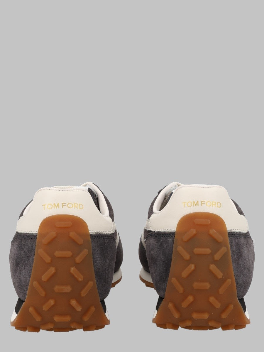 TOM FORD - SNEAKER "MICK" IN PELLE SCAMOSCIATA