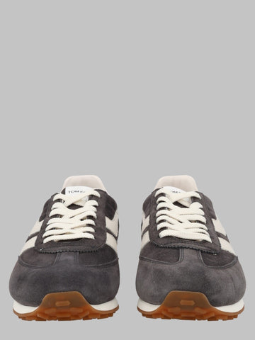 TOM FORD - SNEAKER "MICK" IN PELLE SCAMOSCIATA