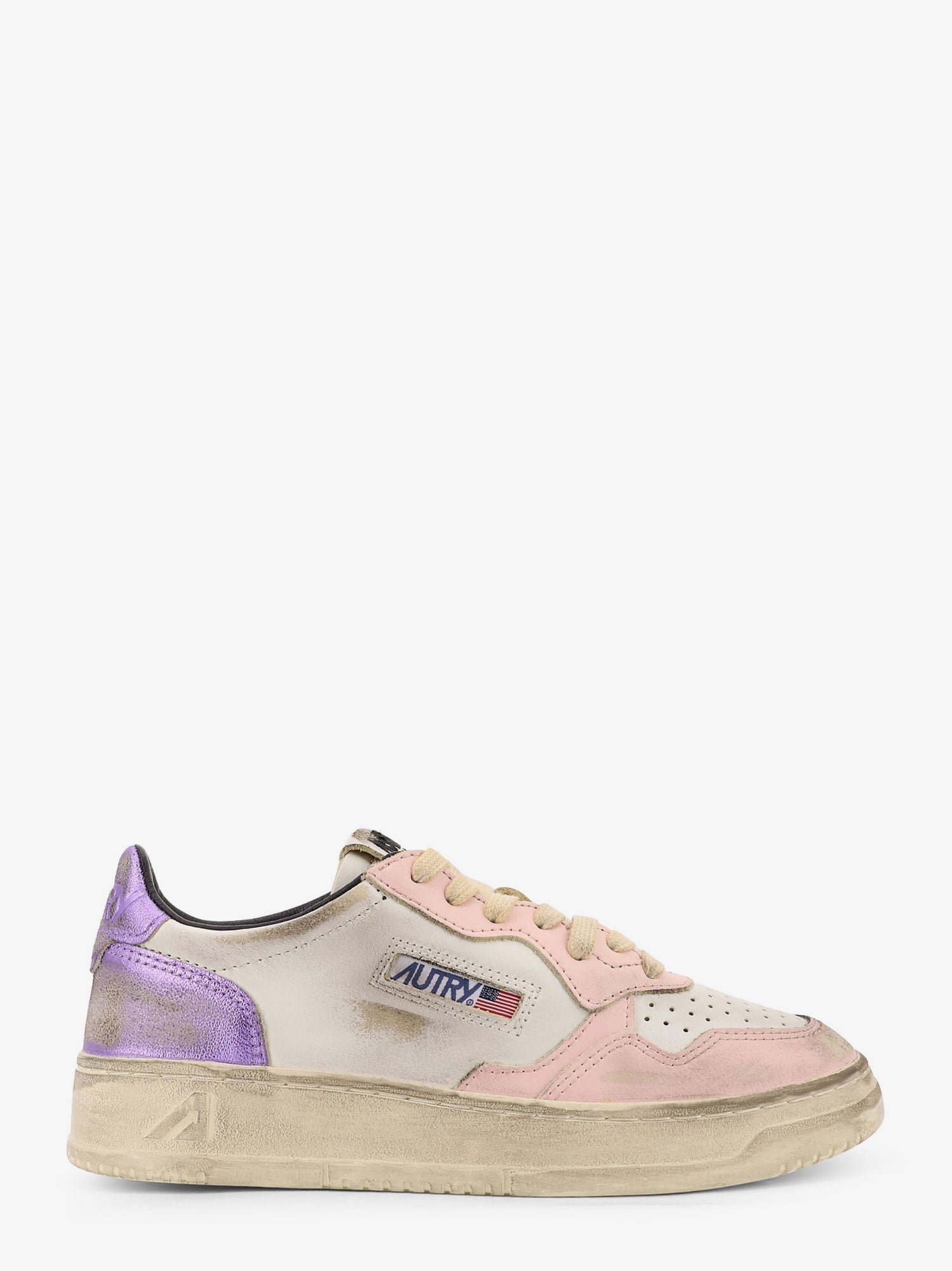 Sneakers low-top Super Vintage in pelle