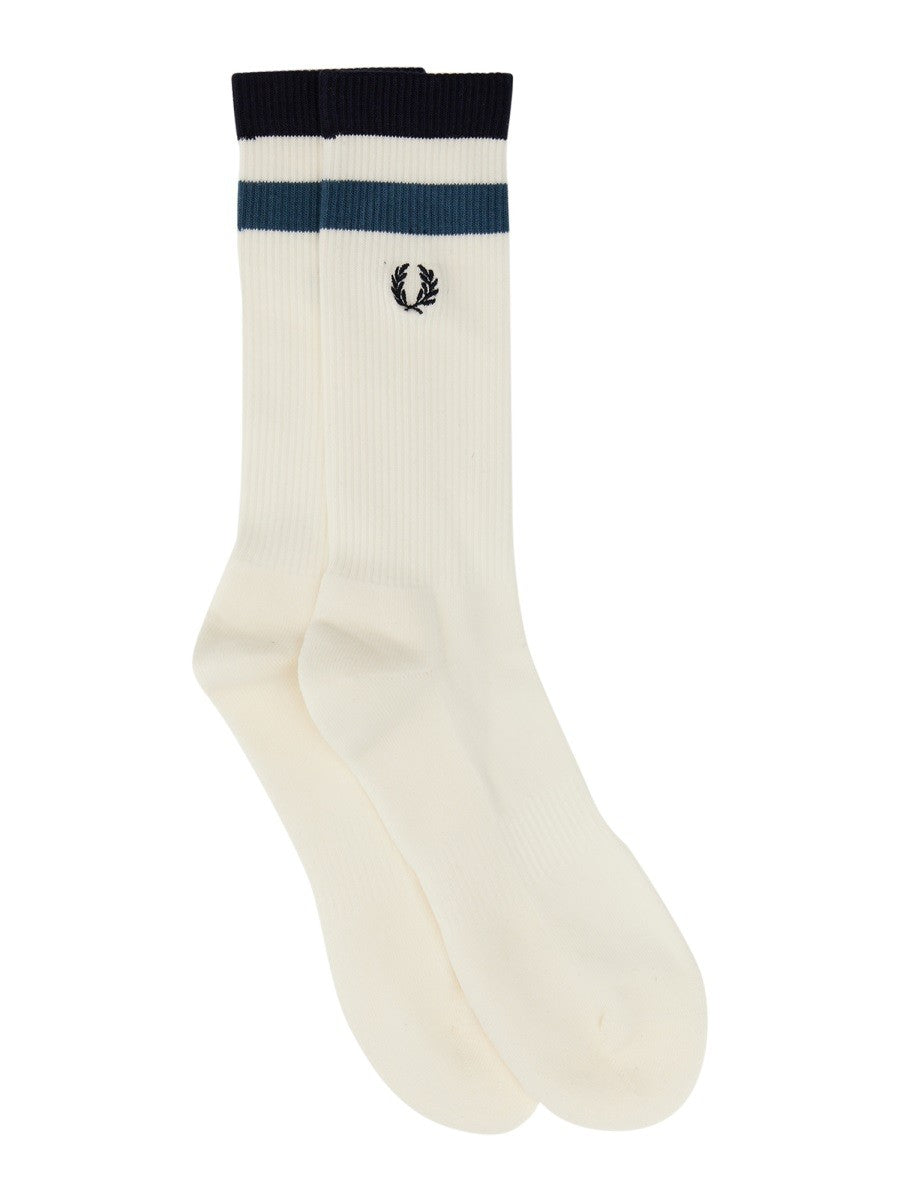 SOCK WITH LOGO EMBROIDERY