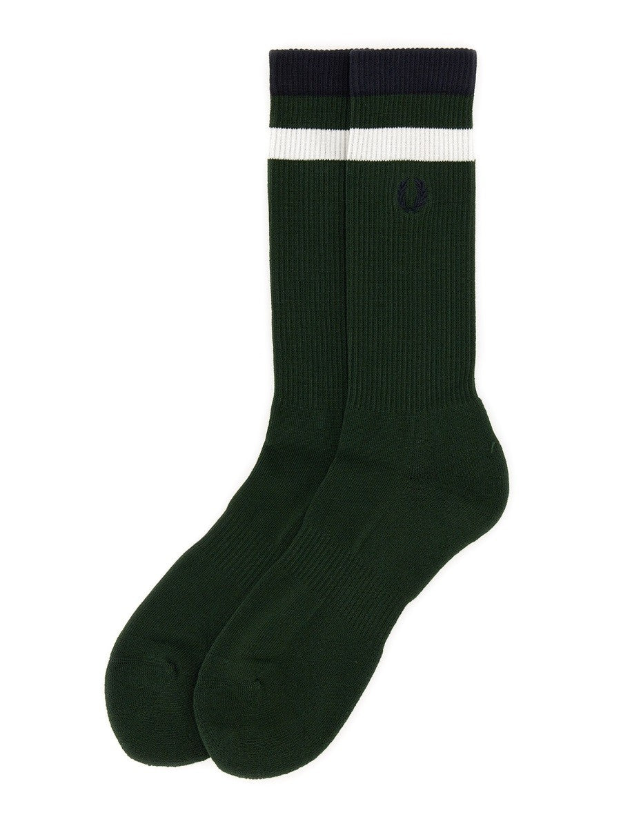 SOCK WITH LOGO EMBROIDERY