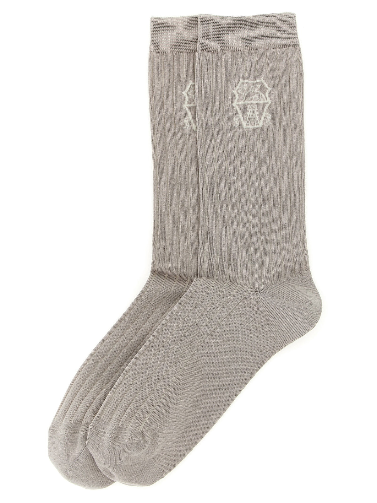 Brunello Cucinelli - Socks Coat of arms of Solomeo