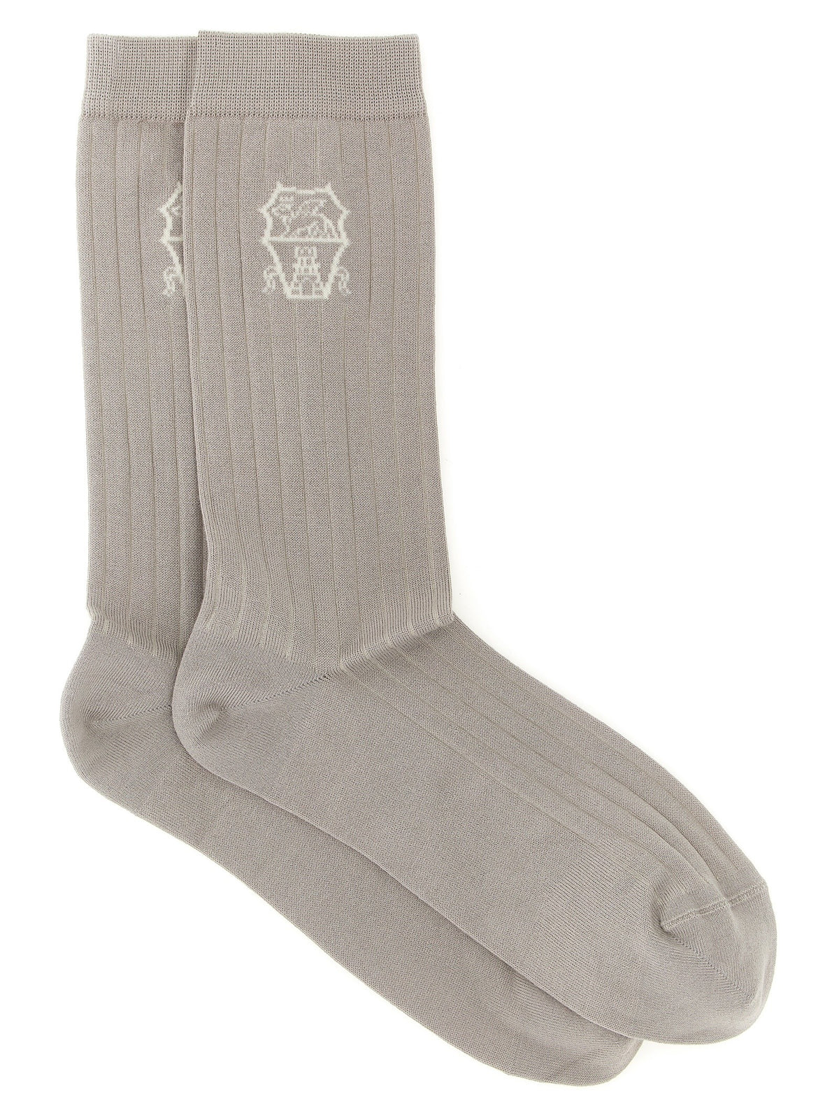 Brunello Cucinelli - Socks Coat of arms of Solomeo