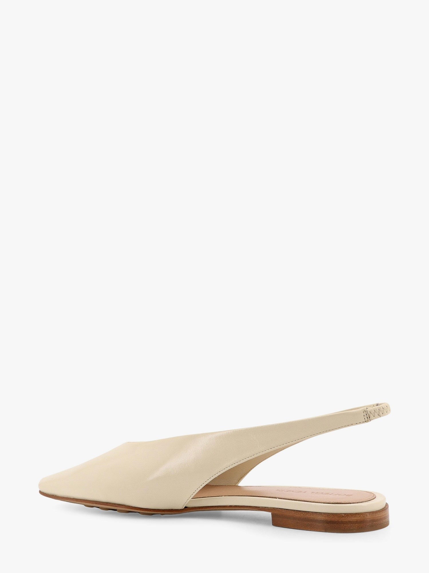 Sofia flat leather slingback
