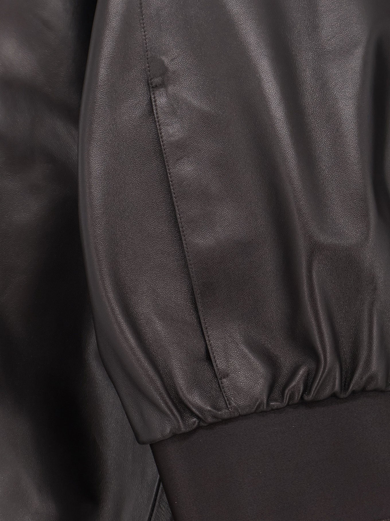 Gucci - Soft nappa leather bomber jacket