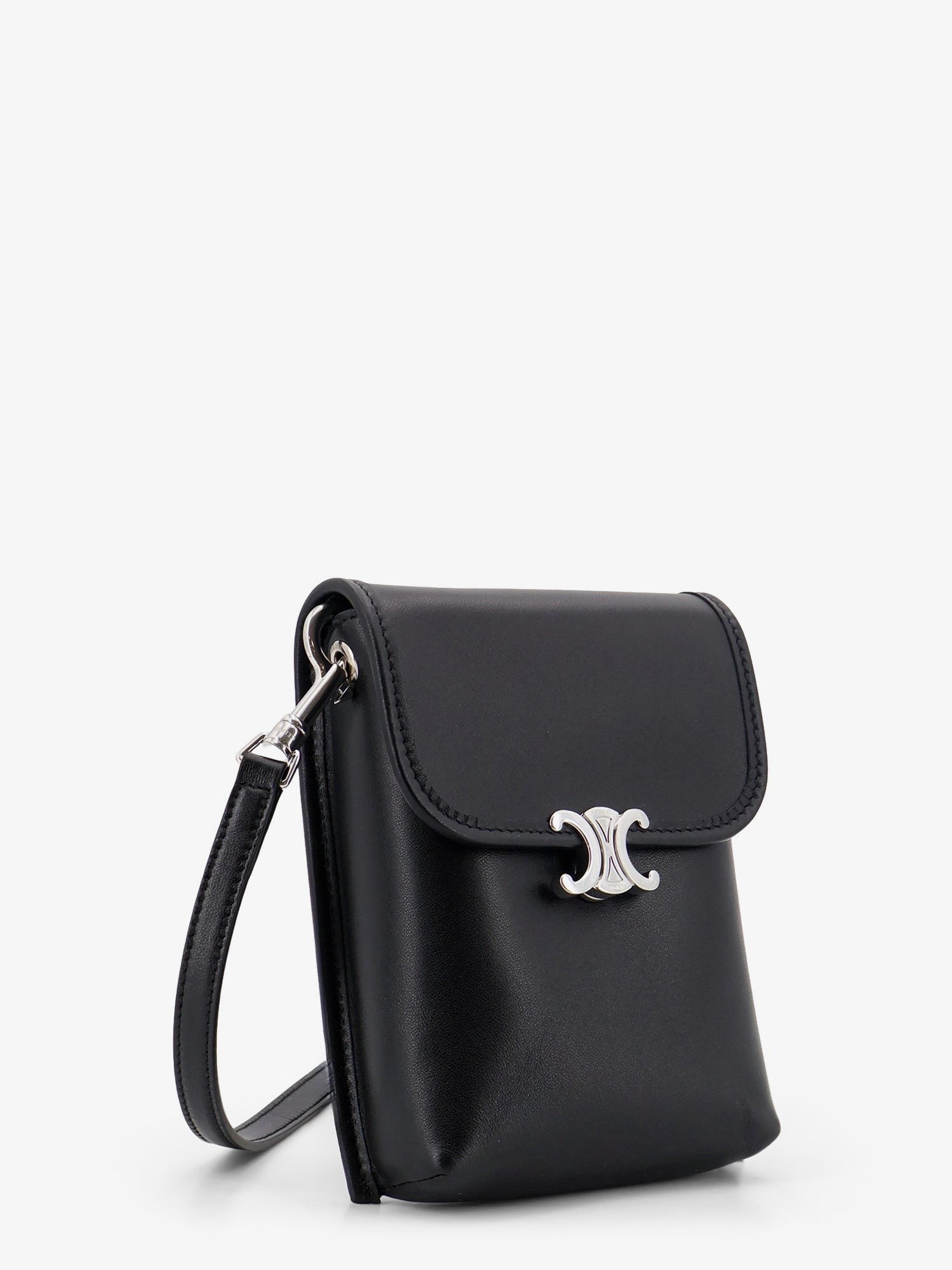 Celine - Soft Triomphe leather shoulder bag soft-triomphe-leather-shoulder-bag