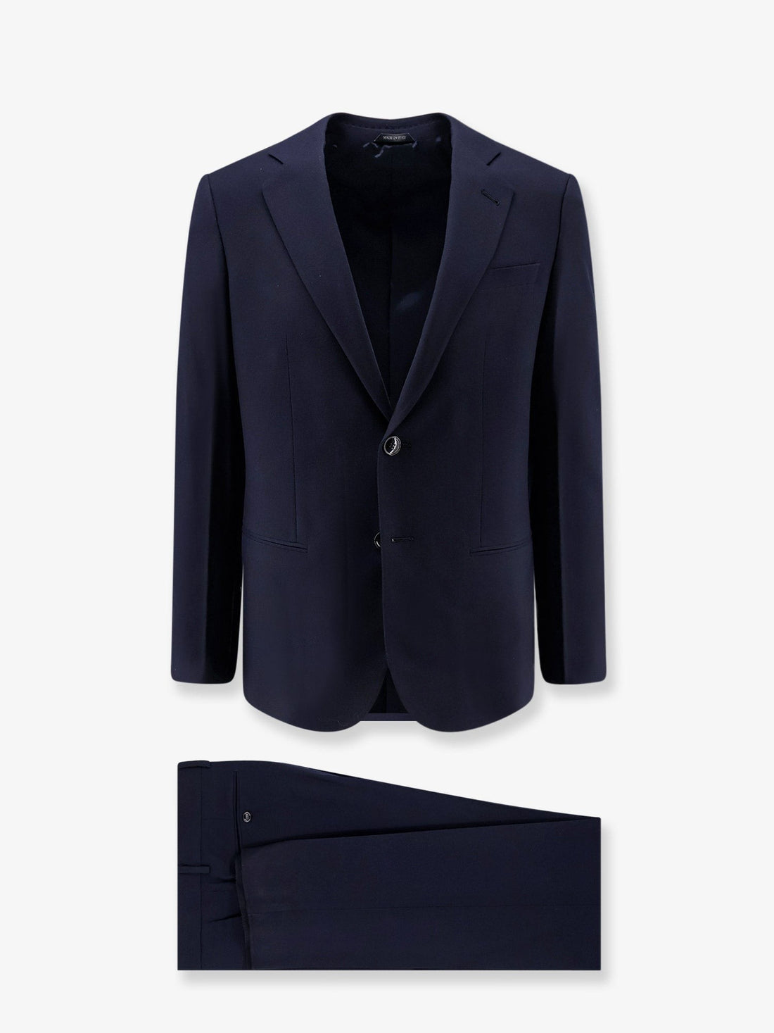 Giorgio Armani - Soho Line Super 160's virgin wool suit Blue