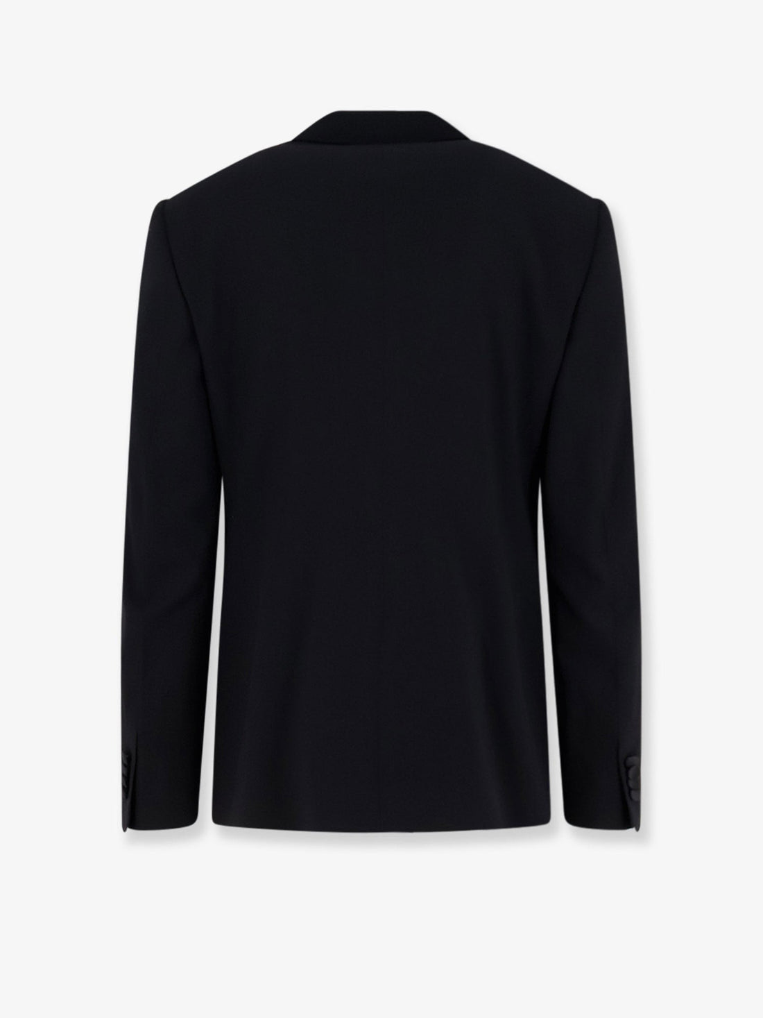 Giorgio Armani - Soho virgin wool tuxedo blazer Black
