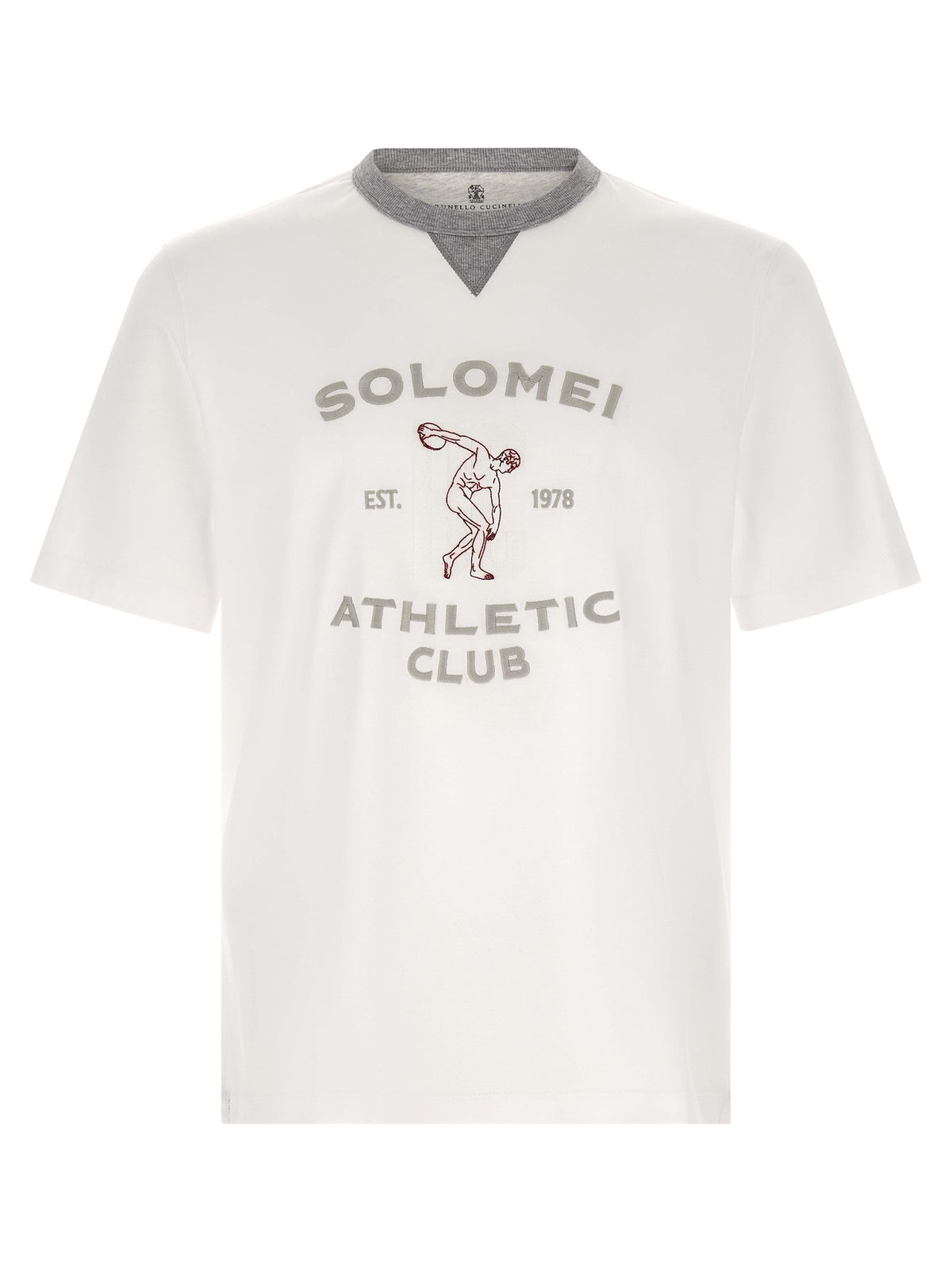 Brunello Cucinelli - 'Solomei Athletic Club' T-shirt solomei-athletic-club-t-shirt