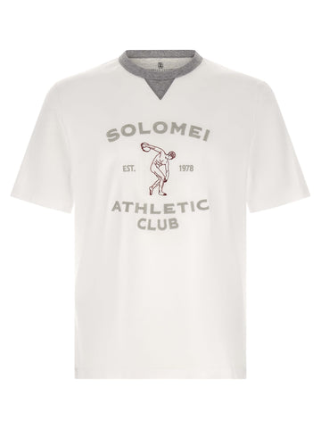 Brunello Cucinelli - 'Solomei Athletic Club' T-shirt solomei-athletic-club-t-shirt