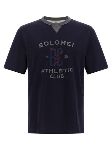 Brunello Cucinelli - 'Solomei Athletic Club' T-shirt
