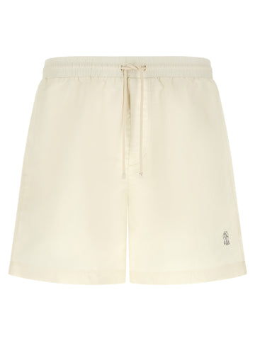 Brunello Cucinelli - Solomeo logo swimsuit