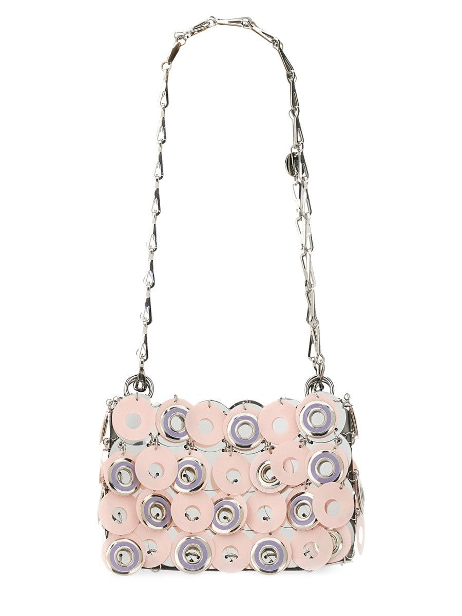 "SPARKLE DISCS" SHOULDER BAG