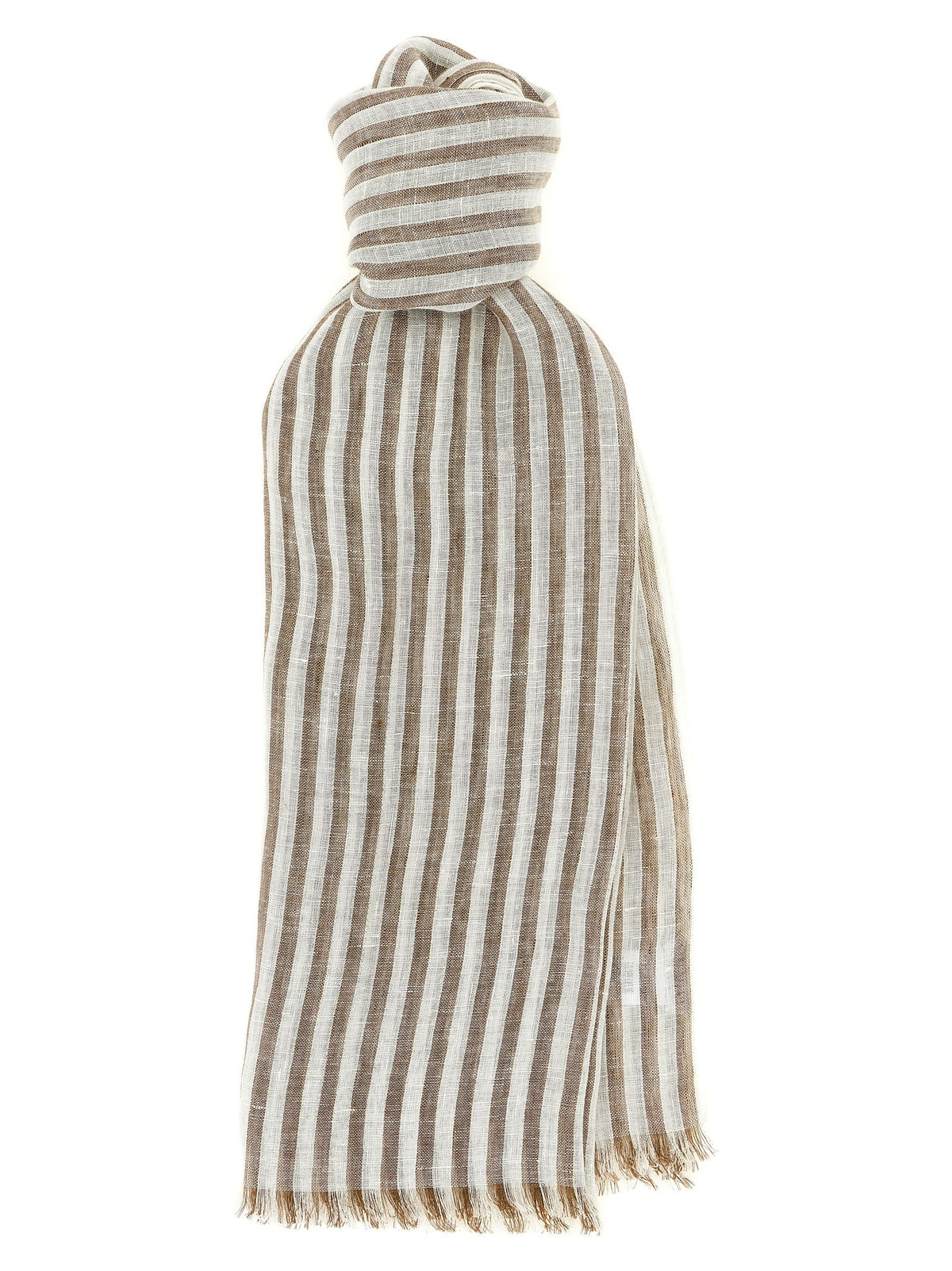 Brunello Cucinelli - 'Sparkling' linen scarf