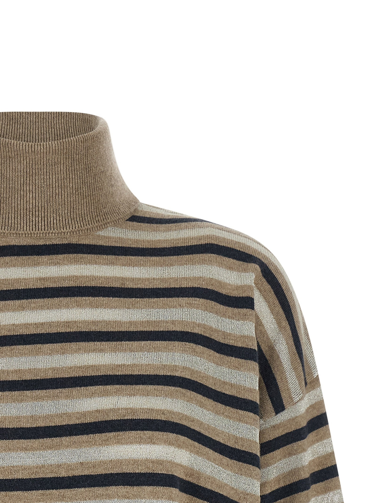 Brunello Cucinelli - 'Sparkling Stripes' Sweater