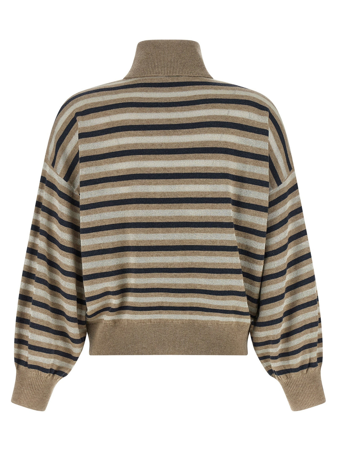 Brunello Cucinelli - 'Sparkling Stripes' Sweater MULTICOLOR