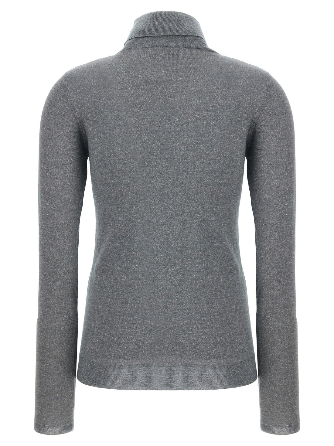 Brunello Cucinelli - 'Sparkling' turtleneck sweater gray