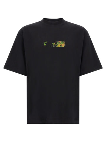 Off White - 'Spices Arrow Skate' T-shirt Black