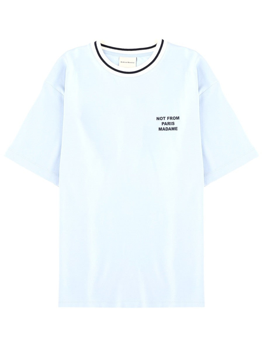 Drole De Monsieur - "SPORT SLOGAN" T-SHIRT sport-slogan-t-shirt