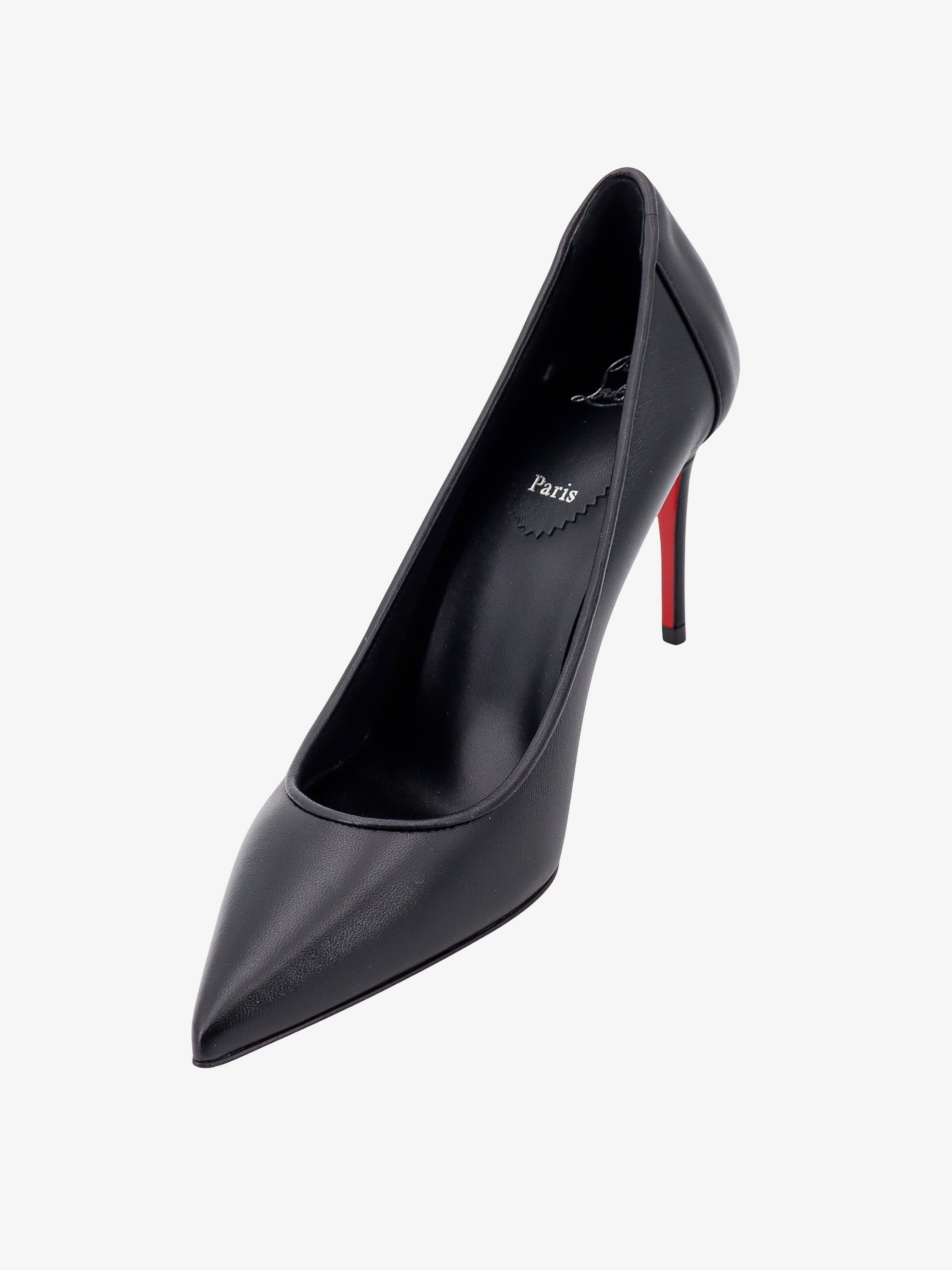 CHRISTIAN LOUBOUTIN CHRISTIAN LOUBOUTIN - Sporty Kate 85 leather pumps