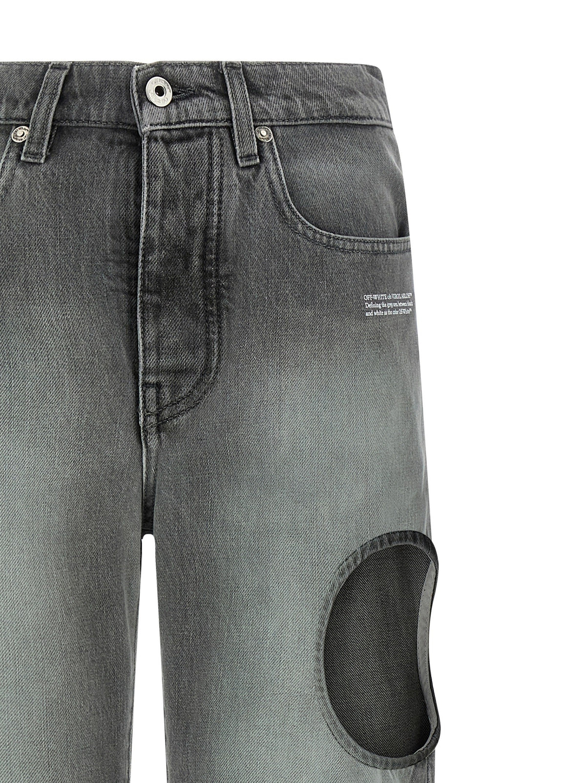 Off White - 'Spray New Meteor' jeans