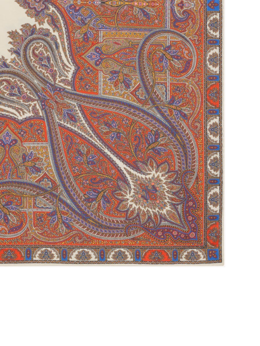 SQUARE PAISLEY PATTERN SCARF