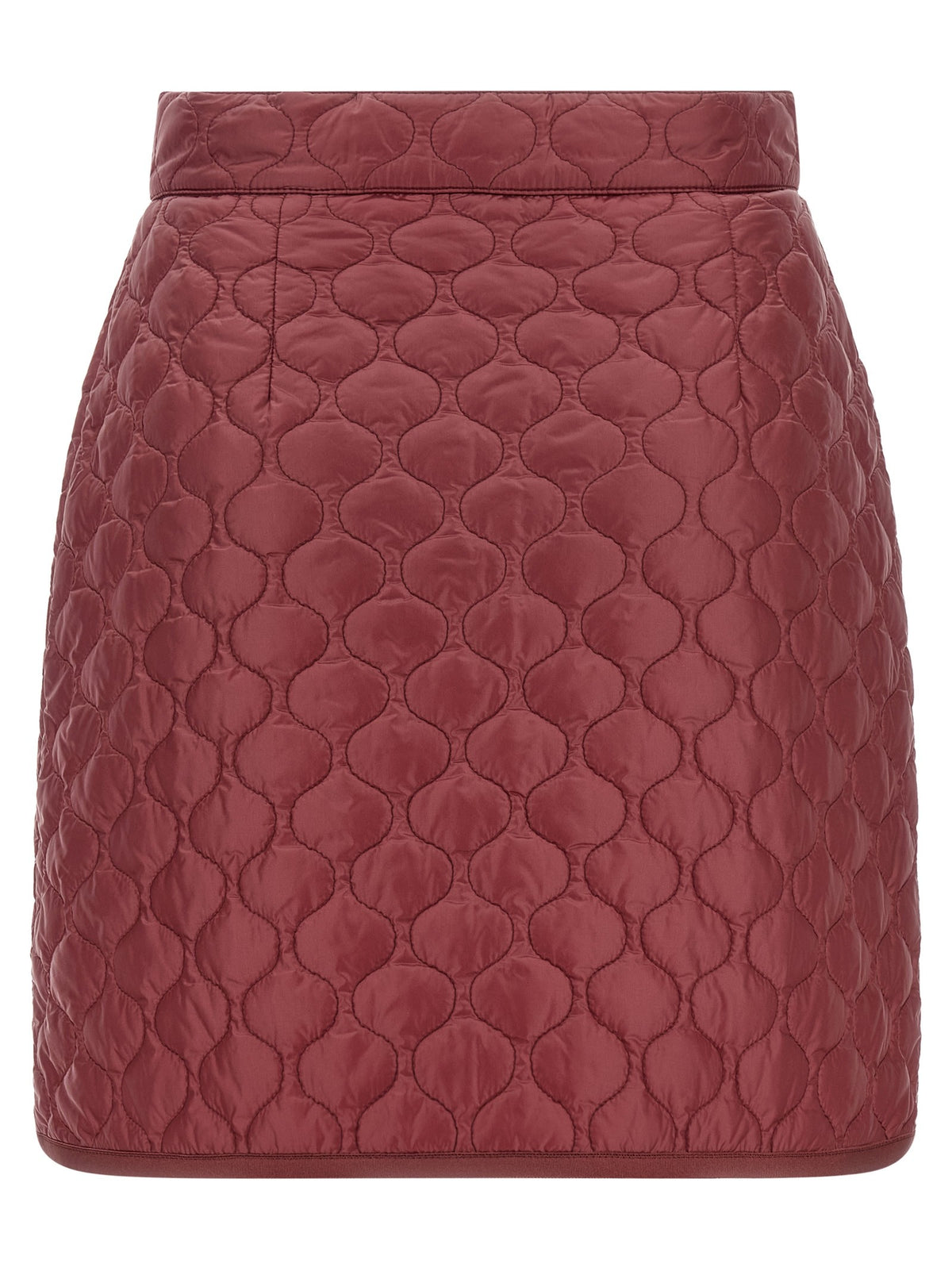 Moncler - Square quilting skirt