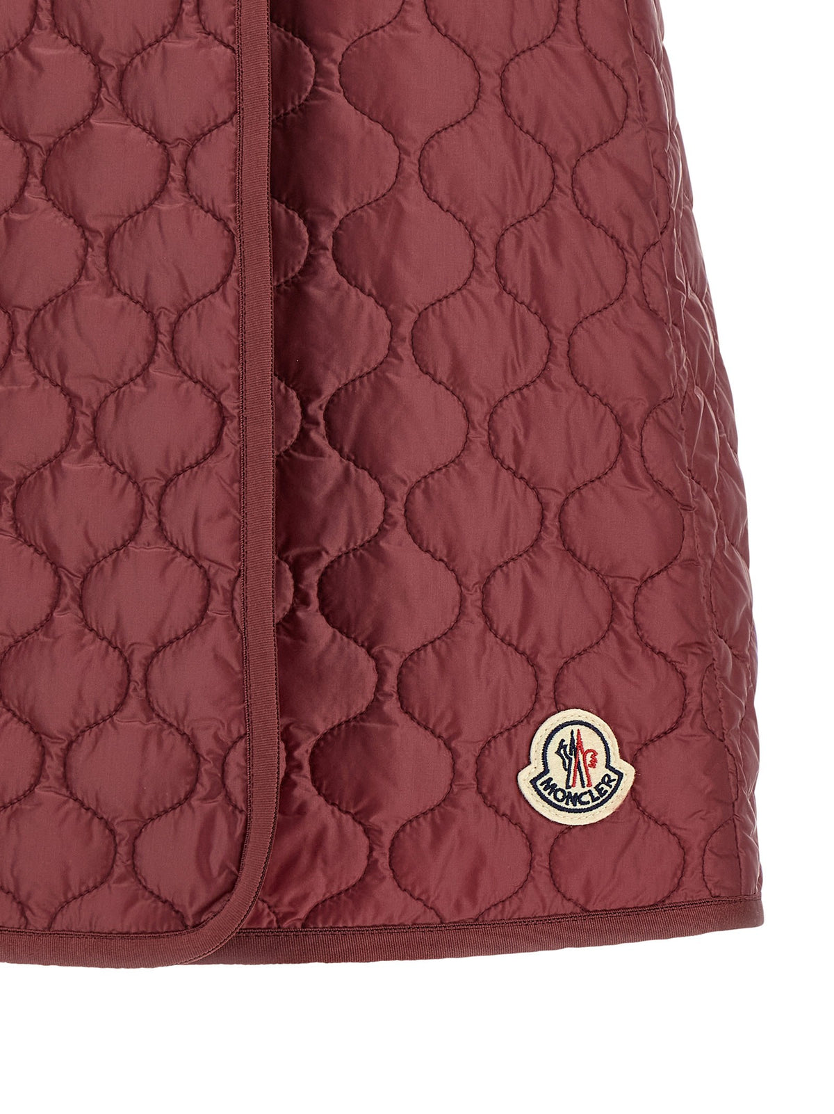 Moncler - Square quilting skirt