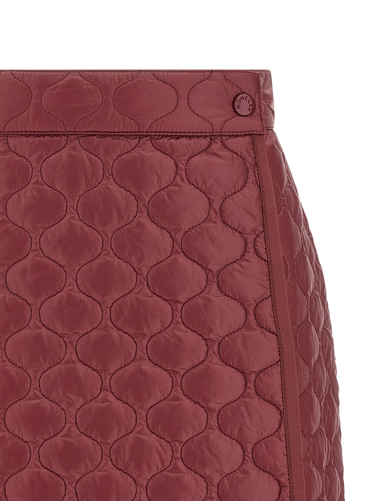Moncler - Square quilting skirt