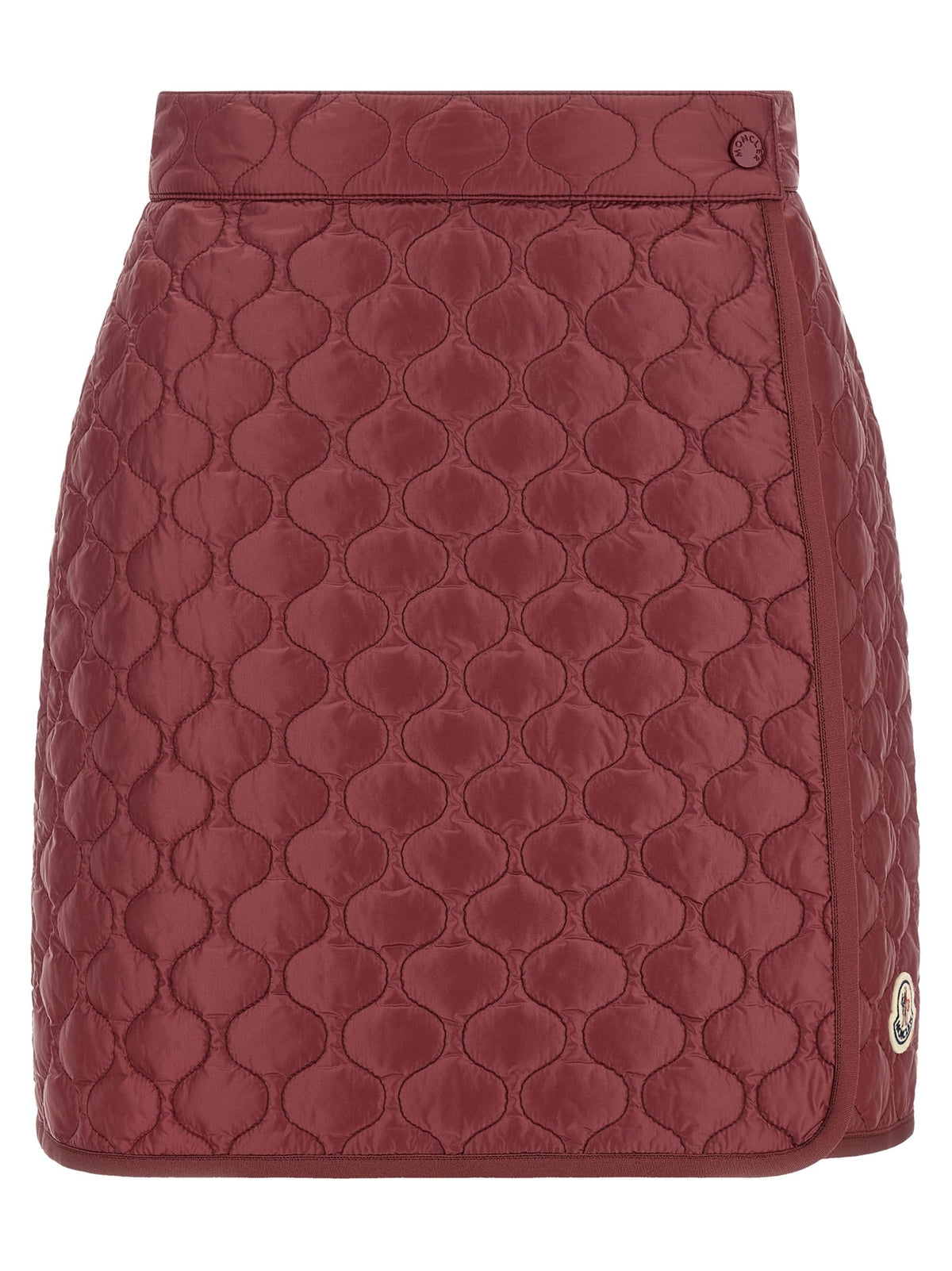 Moncler - Square quilting skirt