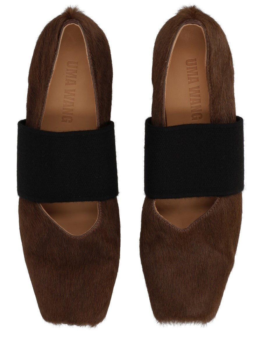UMA WANG - SQUARE TOE BALLERINA square-toe-ballerina
