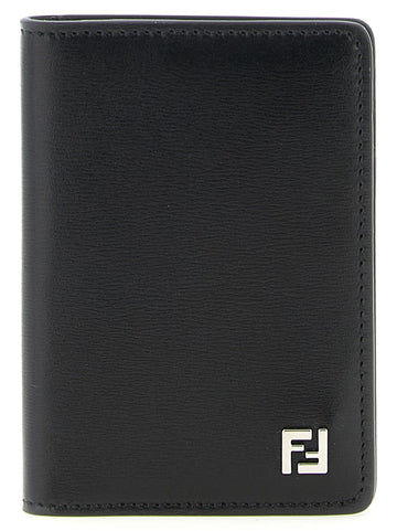 Fendi - 'Squared FF' card holder