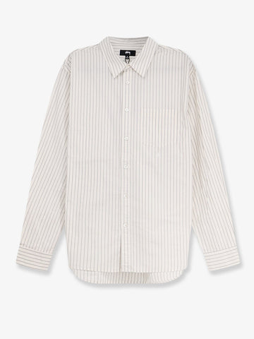 STUSSY STUSSY - Standard striped cotton shirt
