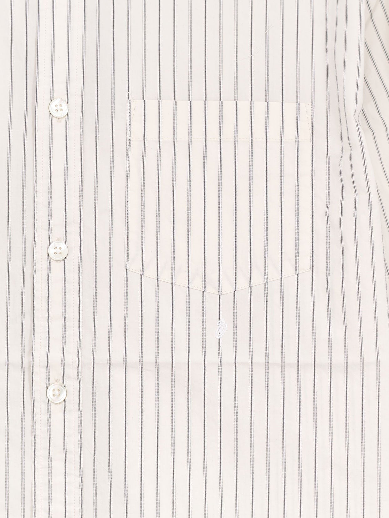 STUSSY STUSSY - Standard striped cotton shirt