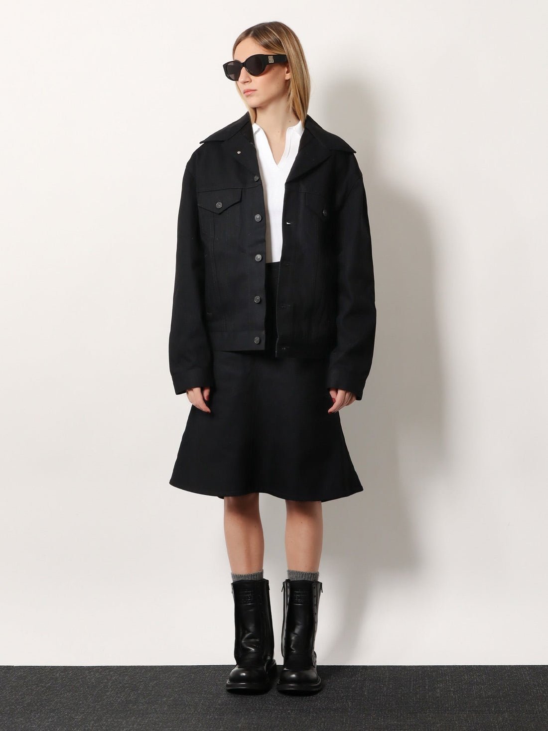 Balenciaga Standing denim jacket