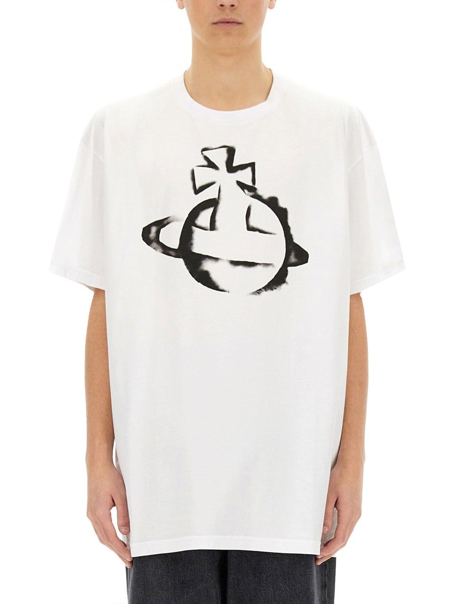 "STENCIL ORB" OVERSIZED T-SHIRT Unisex
