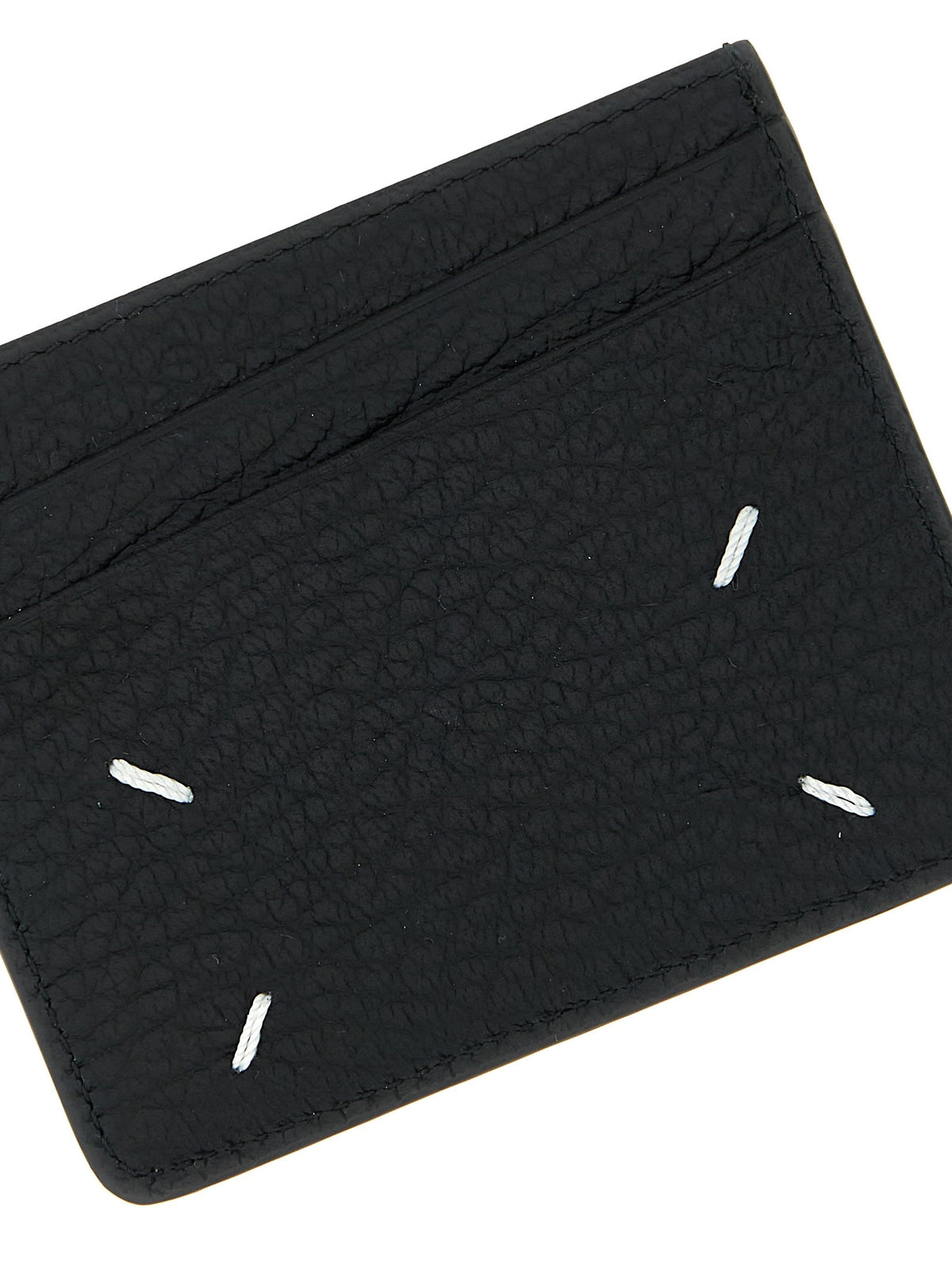Maison Margiela - Four Stitches hammered leather card holder